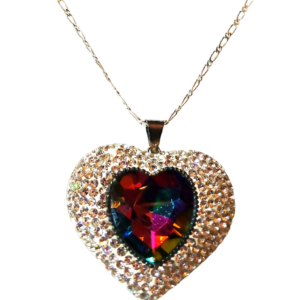 Dije Corazón Brillante