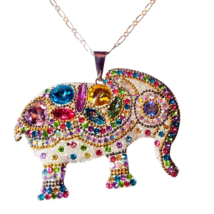 Dije Elefante Multicolor